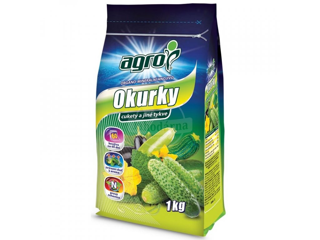 AGRO OM hnojivo na uhorky a cukety 1 kg