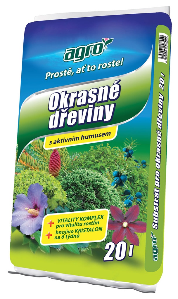AGRO Substrát na okrasné dreviny 50 l
