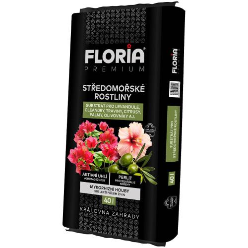 FLORIA Substrát na levandule a iné stredomorské rastliny 40 l