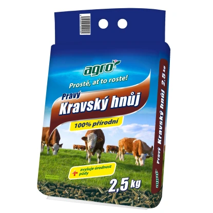 AGRO Kravský hnoj 2,5kg