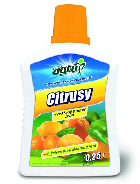 AGRO Kvapalné hnojivo na citrusy 250ml