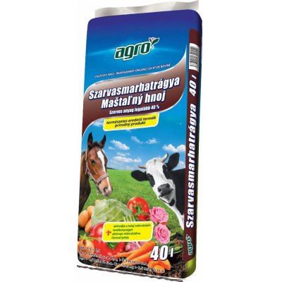 AGRO Maštaľný hnoj 40l