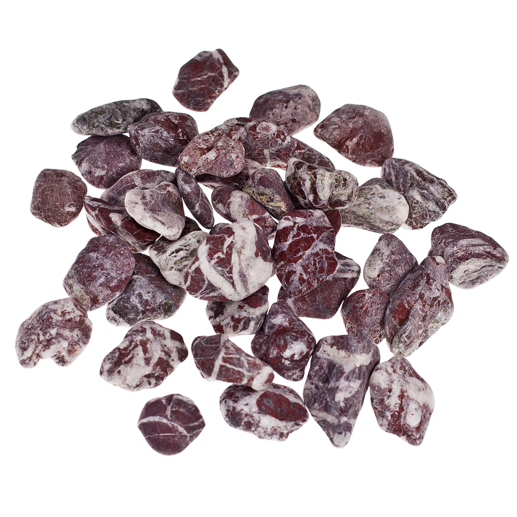 AT48 Atlas okruhliak, frakcia 1-3 cm, 25 kg vrece, bordová