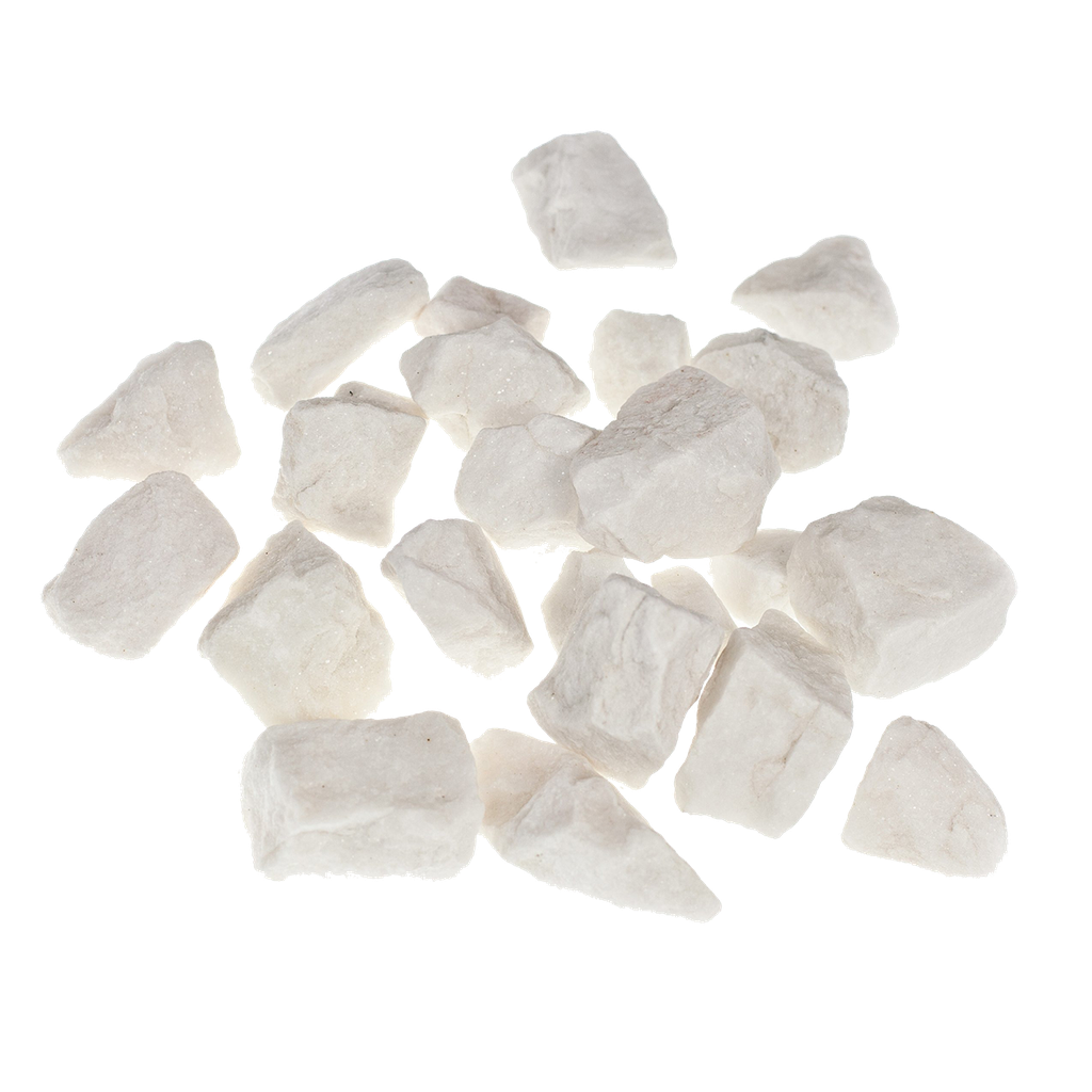 M15 Mramor štrk, frakcia 4-8 mm, 25 kg vrece, biela