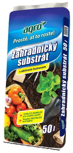 [25365] Substrát ZAHRADNÍCKY 50L AGRO