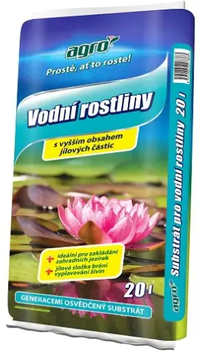 [9059] AGRO Substrát na vodné rastliny 20 l