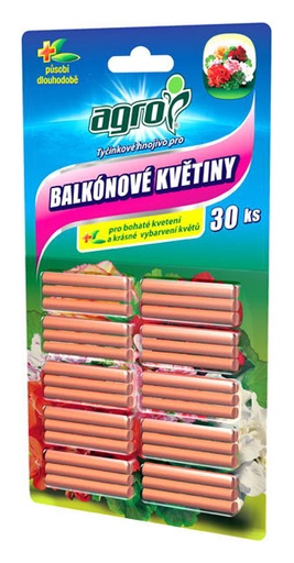 [5824] AGRO Tyčinkové hnojivo na balkónové kvety