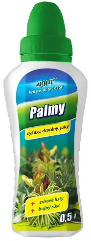 [7798]  AGRO Kvapalné hnojivo na palmy a zelené rastliny 0,5L