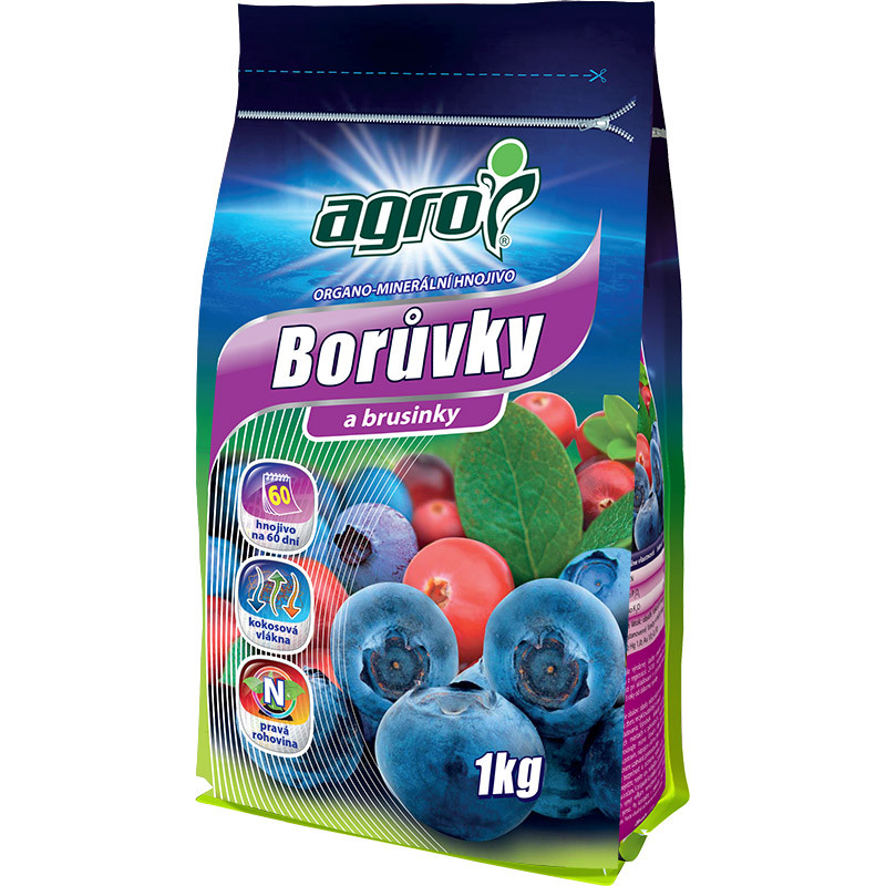 AGRO  OM hnojivo na čučoriedky, brusnice 1kg