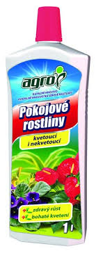 AGRO Kvapalné hnojivo na izbové rastliny 1L