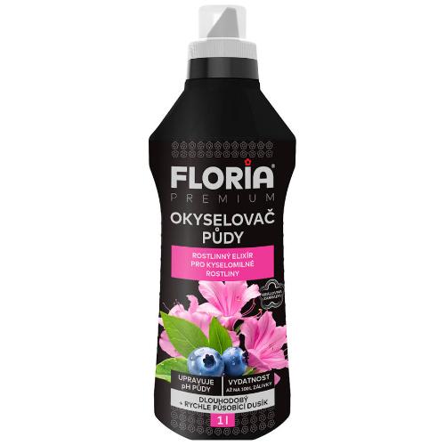 Hnojivo FLORIA PREMIUM 1l okyslovač pôdy na azalky a rododendrony