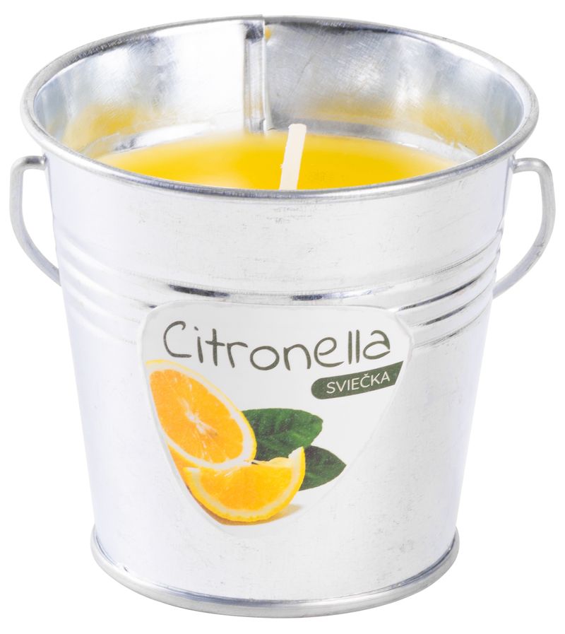 Sviečka Citronella CB143, 80g, vedierko