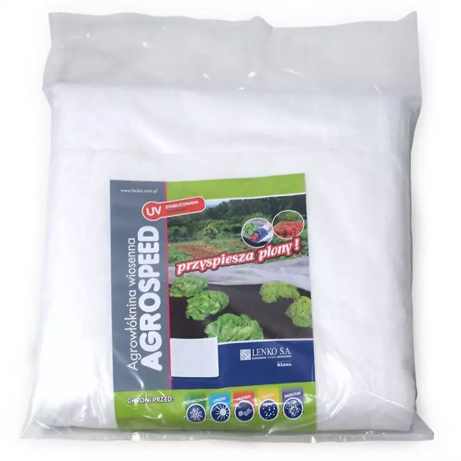 Netkaná tex. UV 17g/m2 biela 2,1x5m