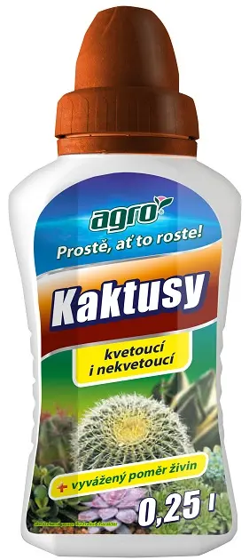 AGRO Kvapalné hnojivo na kaktusy a sukulenty 250ml