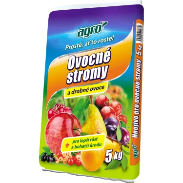 AGRO Hnojivo na ovocné stromy a drobné ovocie 5kg