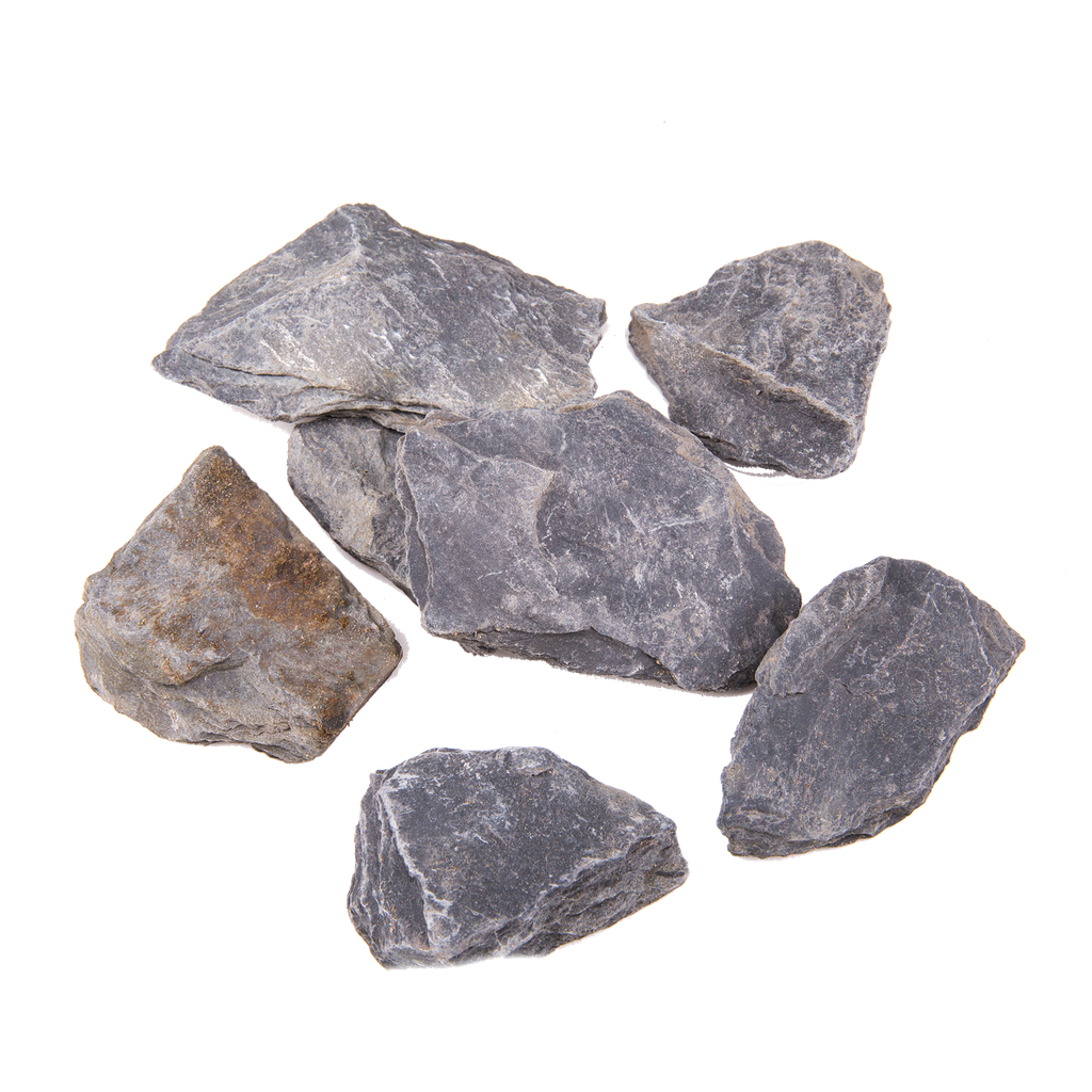 B95 Bridlica štiepka, frakcia 30-60 mm, 25 kg vrece, čierno-šedá