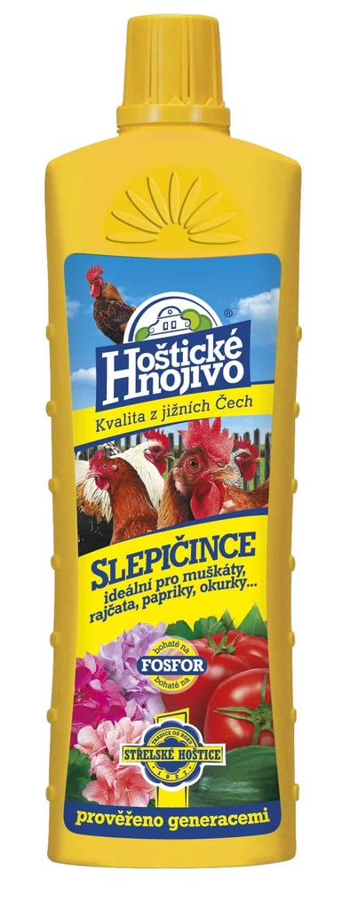 Slepičince Hoštické hnojivo 1l