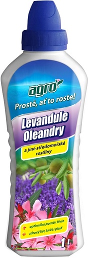 [28144] AGRO Kvapalné hnojivo na levandule a oleandre 1l