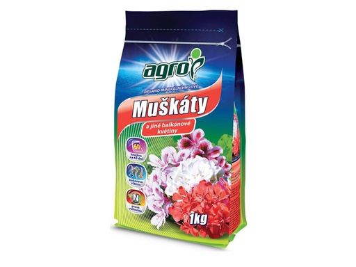 [25513] AGRO OM hnojivo na muškáty 1 kg