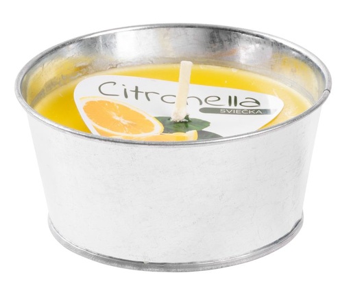 [2170302] Sviečka Citronella CB146, repelentná, vedro, 130 g, 120x60 mm