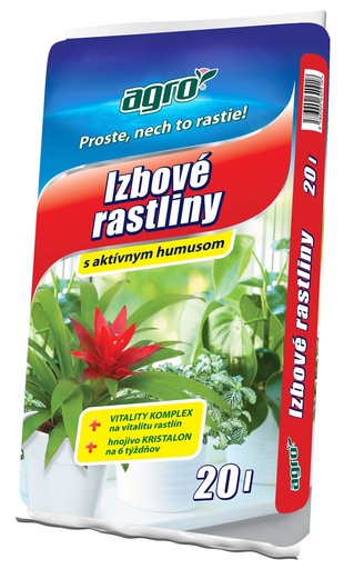 [1226] AGRO Substrát na izbové rastliny 20 l