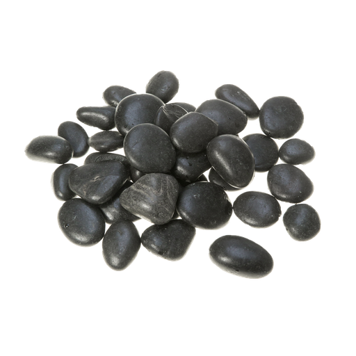 [L20121695] ML95 Mramor leštený okruhliak, frakcia 2-4 cm, 25 kg vrece, čierna